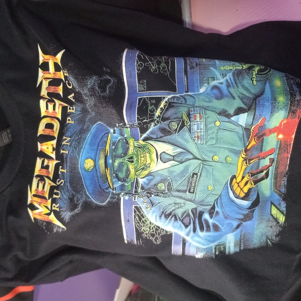 MEGADEATH- CONCERT TEE